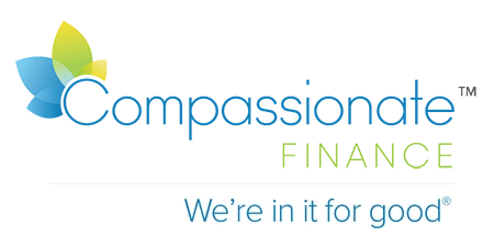 Compassionate Finance Logo motto